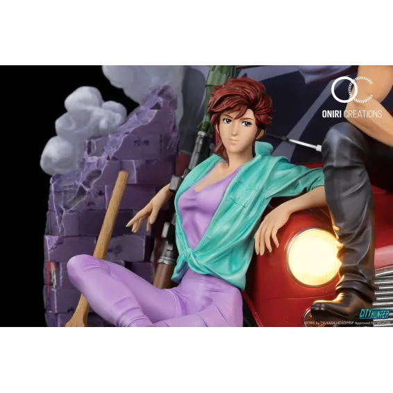 City Hunter 35th Anniversary - Figura Kaori Makimura & Ryo Saeba PREPEDIDO Oniri Creations - 13