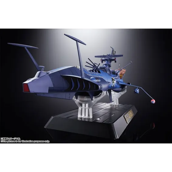 Figura Tamashii Nations Pirata Espacial Capitán Harlock - Soul of Chogokin GX-93 Battleship Arcadia 2