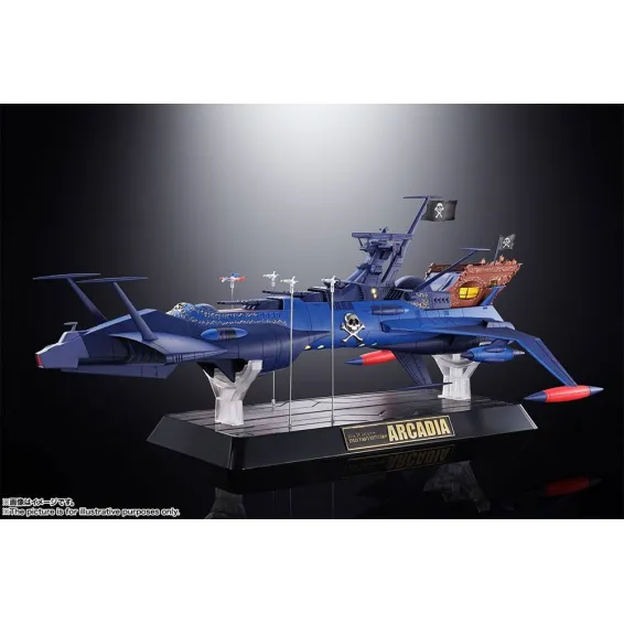 Figurine Tamashii Nations Albator, le corsaire de l'espace - Soul of Chogokin GX-93 Battleship Arcadia 6