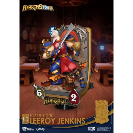 Figurine Beast Kingdom Hearthstone: Heroes of Warcraft - D-Stage Leeroy Jenkins 6