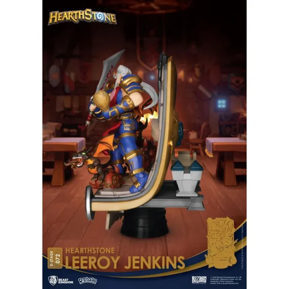 Figurine Beast Kingdom Hearthstone: Heroes of Warcraft - D-Stage Leeroy Jenkins 7