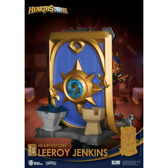 Figurine Beast Kingdom Hearthstone: Heroes of Warcraft - D-Stage Leeroy Jenkins 12