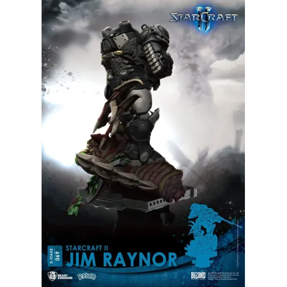 Figurine Beast Kingdom Starcraft 2 - D-Stage Jim Raynor 3