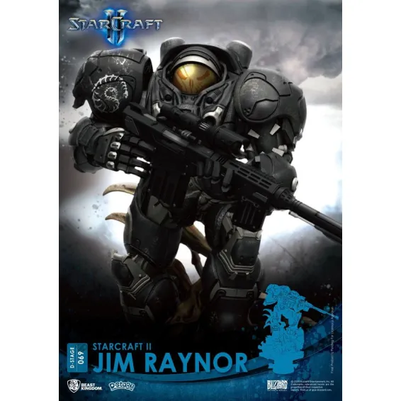 Figurine Beast Kingdom Starcraft 2 - D-Stage Jim Raynor 5