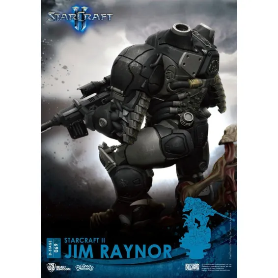 Figurine Beast Kingdom Starcraft 2 - D-Stage Jim Raynor 7