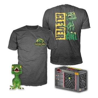 Jurassic Park - POP! & T-Shirt Velociraptor Funko figure